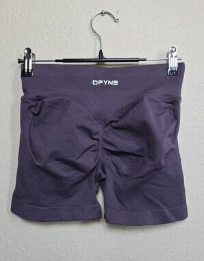 Dfyne impact shorts 4.5" grape S